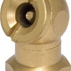 Bico Para Encher Pneu Simples 1/4" Npt Latão - Vonder