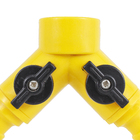 Bico para Torneira 2 Saidas 1/2" Plástico Daye