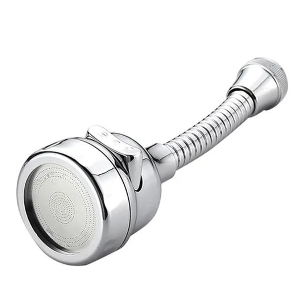 Bico Torneira Extensor Arejador Chuveirinho Articulado Inox