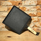 Bifeteira De Ferro Fundido Quadrada Lisa - Medidas 25x25cm