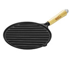 Bifeteira Estriada Redonda 22 Cm