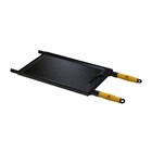 Bifeteira Grelha Dupla Face Argentina Ferro Fundido 50x30cm