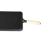 Bifeteira Quadrada Grelhada Com Cabo Santana 22cm