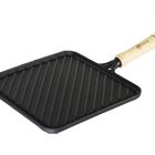 Bifeteira Quadrada Grelhada Com Cabo Santana 22cm