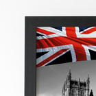 Big Ben Londres Onibus Quadro Moldura Preta 60x40cm