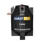 Biodigestor 1500L em Polietileno Cnico Bakof Tec
