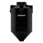 Biodigestor em Polietileno 750L Preto Cônico Sultanques