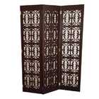 Biombo 3 Folhas 129x180cm Mdf Modelo 2 Rustico Vazado