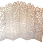 Biombo 6 Folhas 258x180cm Mdf Modelo 21 Cru Vazado