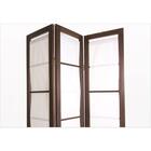 Biombo Com Tecido Dominoes Nogueira