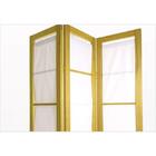 Biombo Com Tecido Dominoes Stain Amarelo