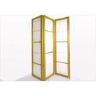 Biombo Com Tecido Dominoes Stain Amarelo