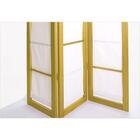 Biombo Com Tecido Dominoes Stain Amarelo