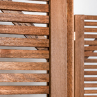 Biombo Decorativo De Madeira 3 Folhas Flórida - Melhor Móvel