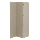 Biombo Frisado de Madeira MDF Fendi 135x180cm Moldurama