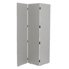 Biombo Frisado de Madeira MDF Nanquim 135x180cm Moldurama