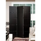 Biombo Frisado Preto 180x135cm Preto
