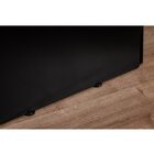 Biombo Frisado Preto 180x135cm Preto