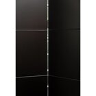 Biombo Frisado Preto 180x135cm Preto