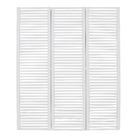 Biombo Ripado Pinus Branco 1,50x1,80m Settis