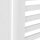 Biombo Ripado Pinus Branco 1,50x1,80m Settis