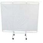 Biombo Triplo Epóxi Faces Em Plástico