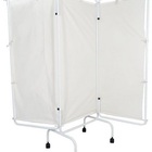 Biombo Triplo Epóxi Faces Em Tecido