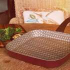 Bistequeira 28cm Paris Vermelho Aluminio Com Revestimento Ant