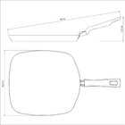 Bistequeira Lisa Tramontina Loreto Alumínio Revestimento Anti