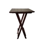 Bistro Com 2 Banquetas Para Bar Dobrável De Madeira Ismalu  I