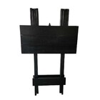 Bistrô Para Bar Dobrável De Madeira Maciça Ismalu  Preto