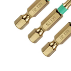Bits de Torção Torx T20 50mm 5 peças Dexter Pro