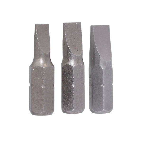 Bits Fenda 4,5-6,5mmm 25mm 3 peças Dexter | Leroy Merlin