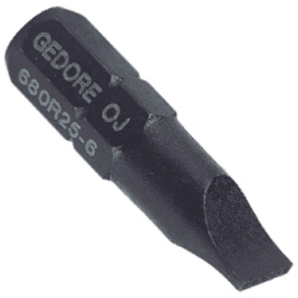 Bits Fenda Sextavado Encapado 1/4" Gedore 5x25 4mm 025504