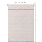 Blackout Pinpoint Branca -  1,60 Larg X 2,40 Alt - Rollflex -