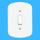 Blanc 1 Seção De Interruptor Paralelo Com Placa