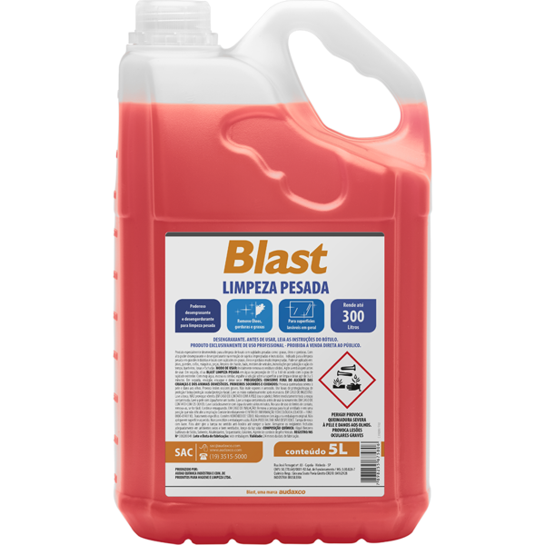 Blast Limpeza Pesada - 5 Litros - Audax