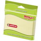 Bloco Auto Adesivo Adelbras Amarelo 76 X 102 Mm Com 100 Folhas