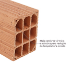 Bloco Cerâmico Vedação 14x19x29cm Cerâmica Nova Conquista