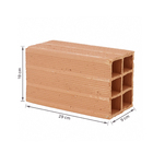 Bloco Cerâmico Vedação 9x19x29cm Cerâmica Nova Conquista