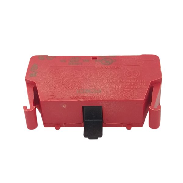 Bloco Contato 1nf 16a Conexão Mola Vermelho Pcw01