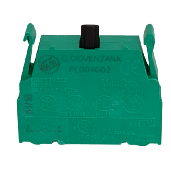 Bloco Contato  Eletrico Auxiliar Contato 1na 16a  Kit 3 Pçs P