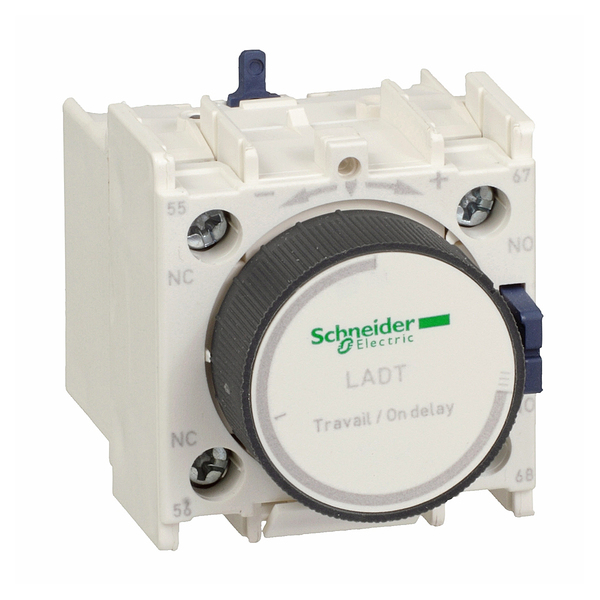 Bloco Contato Auxiliar Temporizador 10-180s Frontal 1na+1nf