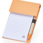 Bloco De Anotações Ecológico Com Autoadesivo E Caneta - Laran
