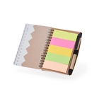 Bloco De Anotações Ecológico Com Caneta E Autoadesivo