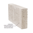 Bloco de Concreto Celular Autoclavado 60x30x20cm Sical