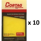 Bloco de espuma para acabamento de rejunte e argamassa Cortag