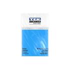 Bloco De Notas Adesivo - 7,6cm X 7,6cm - Azul Fluorescente -