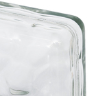 Bloco de Vidro 2 Lados Clear Double Incolor 19x19x8cm Seves Glass Block