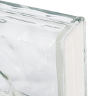 Bloco de Vidro 2 Lados Clear Double Incolor 19x19x8cm Seves Glass Block